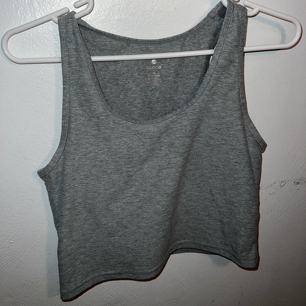 Padded Cropped Tank Top